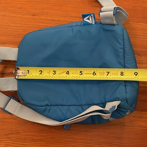 Reebok Blue Cottie Mini Backpack Bag Travel School Lightweight - Picture 7 of 8